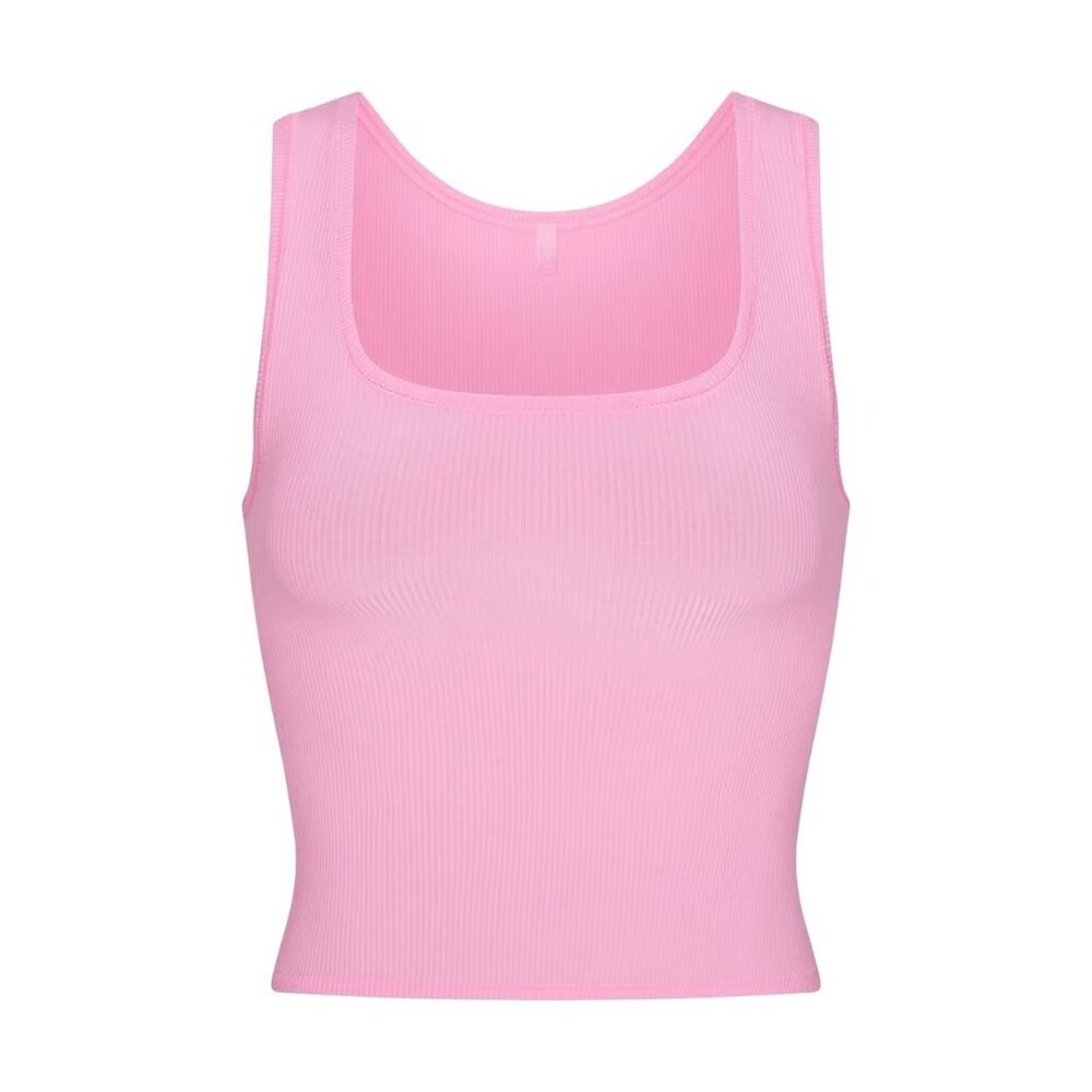 NWT SKIMS Soft Lounge Tank - Bubblegum Pink